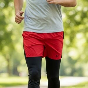 Men's Nike Shorts XL Red Black
